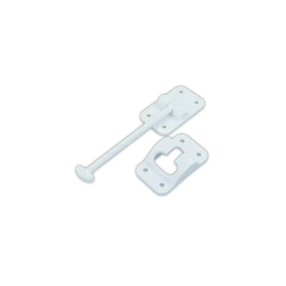 6" T-Style Door Catch - Polar White - JRP10444